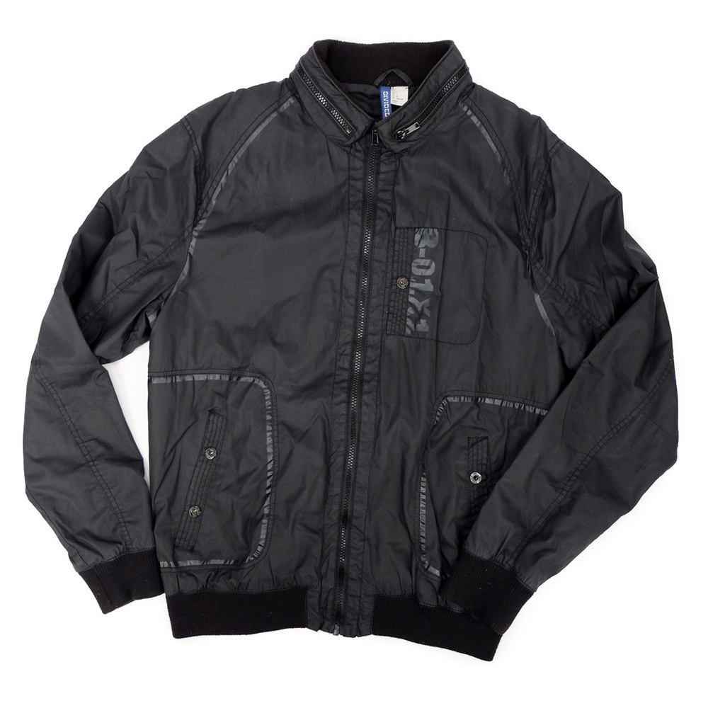 Men’s Divided by H&M Black Jacket w/ Hood: Sz L